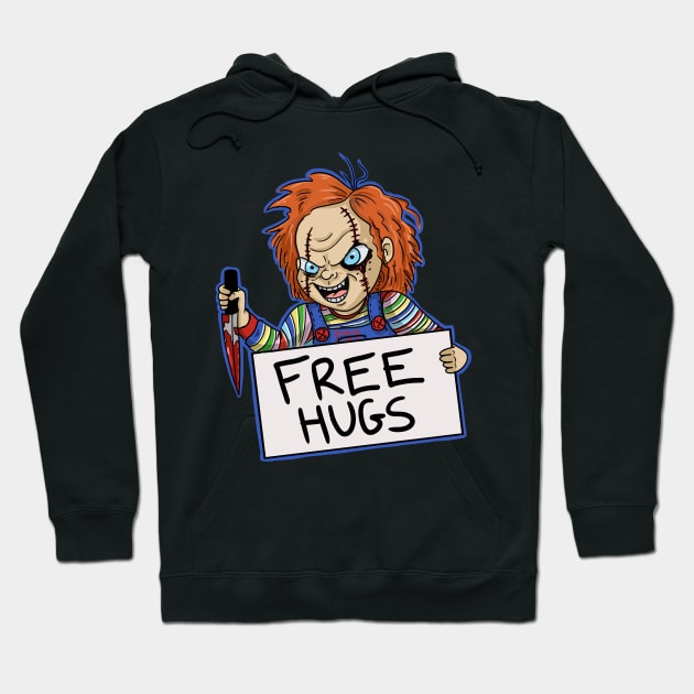 Free Hugs Chucky Hoodie by Bat13SJx